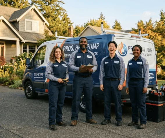 Heat Pump Installation company in Doucette, TX